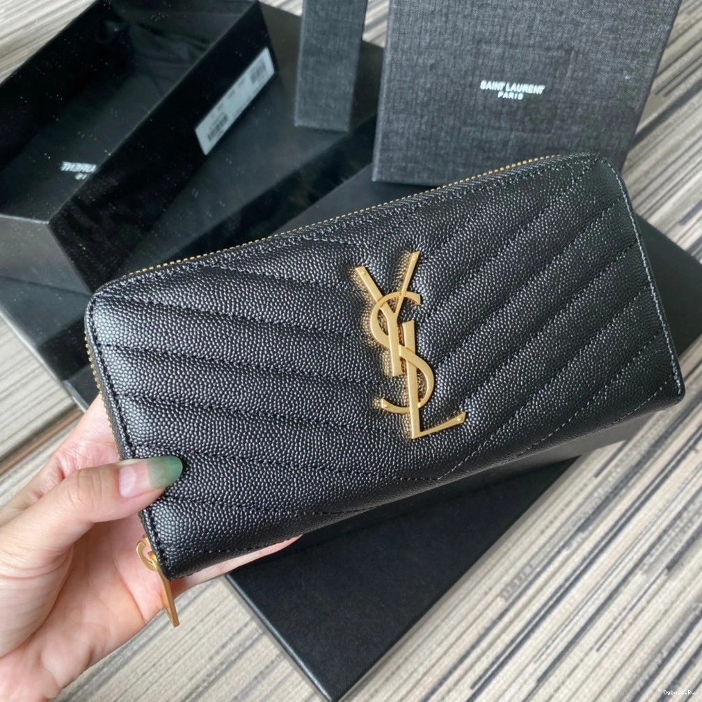 MONOGRAM YSL ZIPPY WALLET 0713